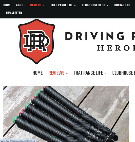 DragonSkin Grips Review On Driving Range Heroes