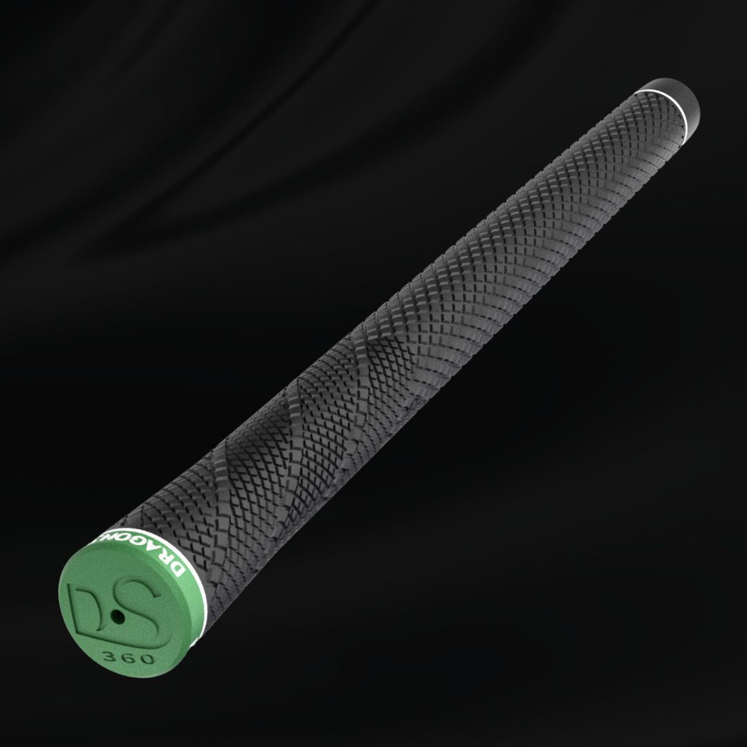 360 Calm Dragonskin (Standard) Golf Grip [Green Cap]