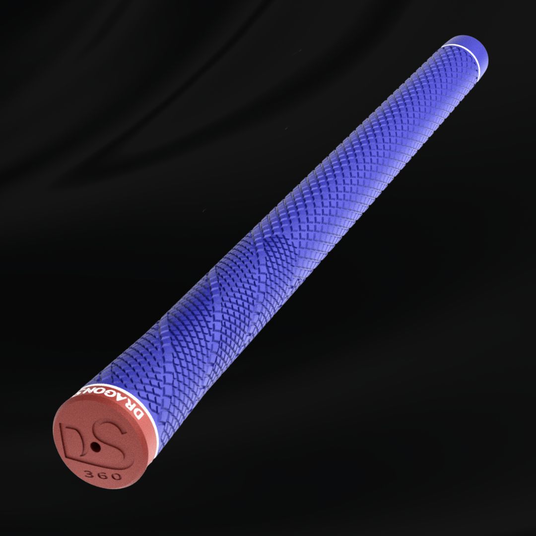 360 Fire Dragonskin (Firm) Golf Grip  [Red Cap]